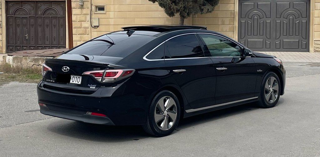 Hyundai Sonata, 2.0 L, 9.8 kWh, 2017 il, 69 500 km — Avtomobillər, Bakı (5)
