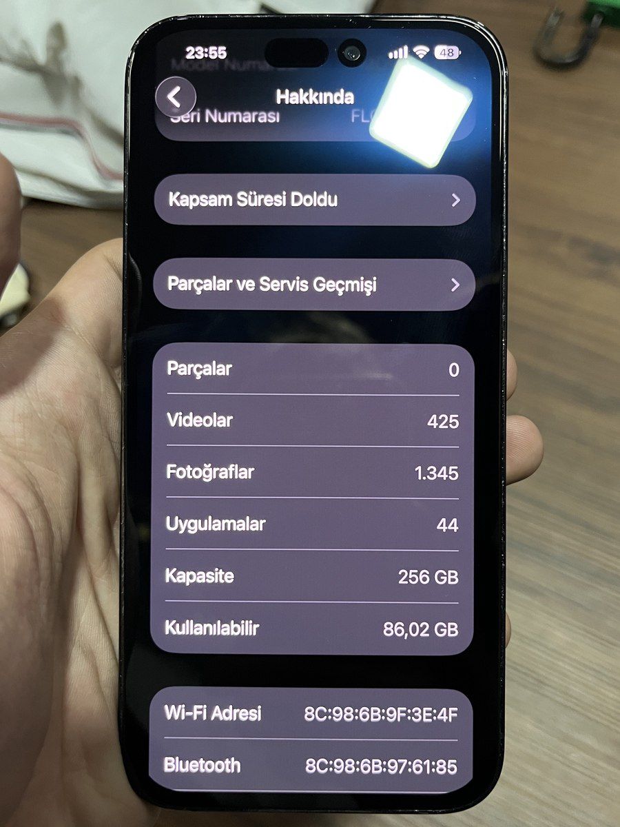 Apple iPhone 14 Pro Max Space Black 256GB/6GB — Smartfonlar, Bakı (5)