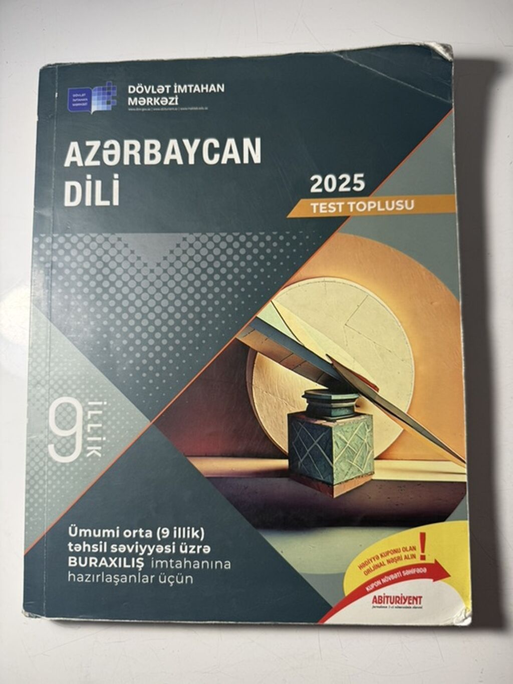 DİM test topluları dəsti Məhsul təsviri: - Dövlət İmtahan Mərkəzinin — Kitablar və jurnallar, Bakı (3)