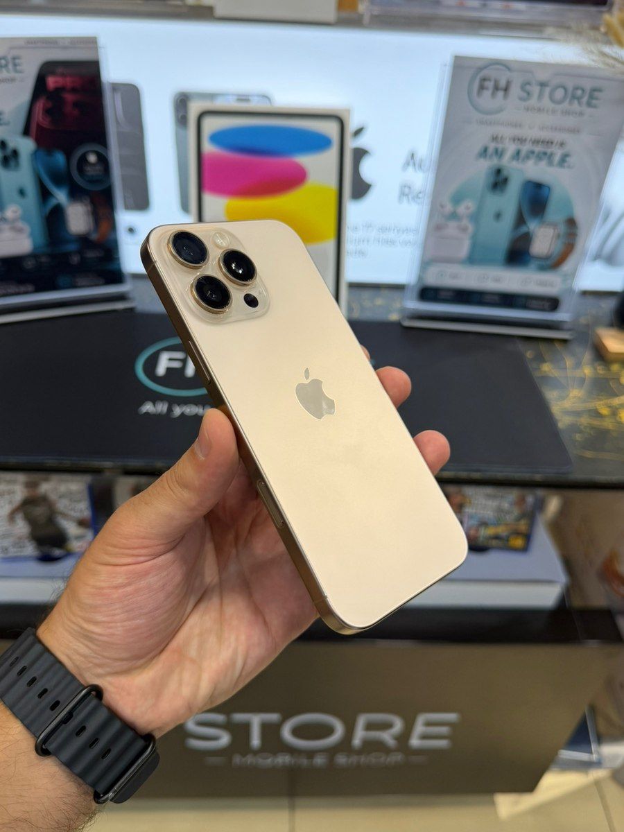 Apple iPhone 16 Pro Max Desert Titanium 512GB/8GB — Smartfonlar, Bakı (2)