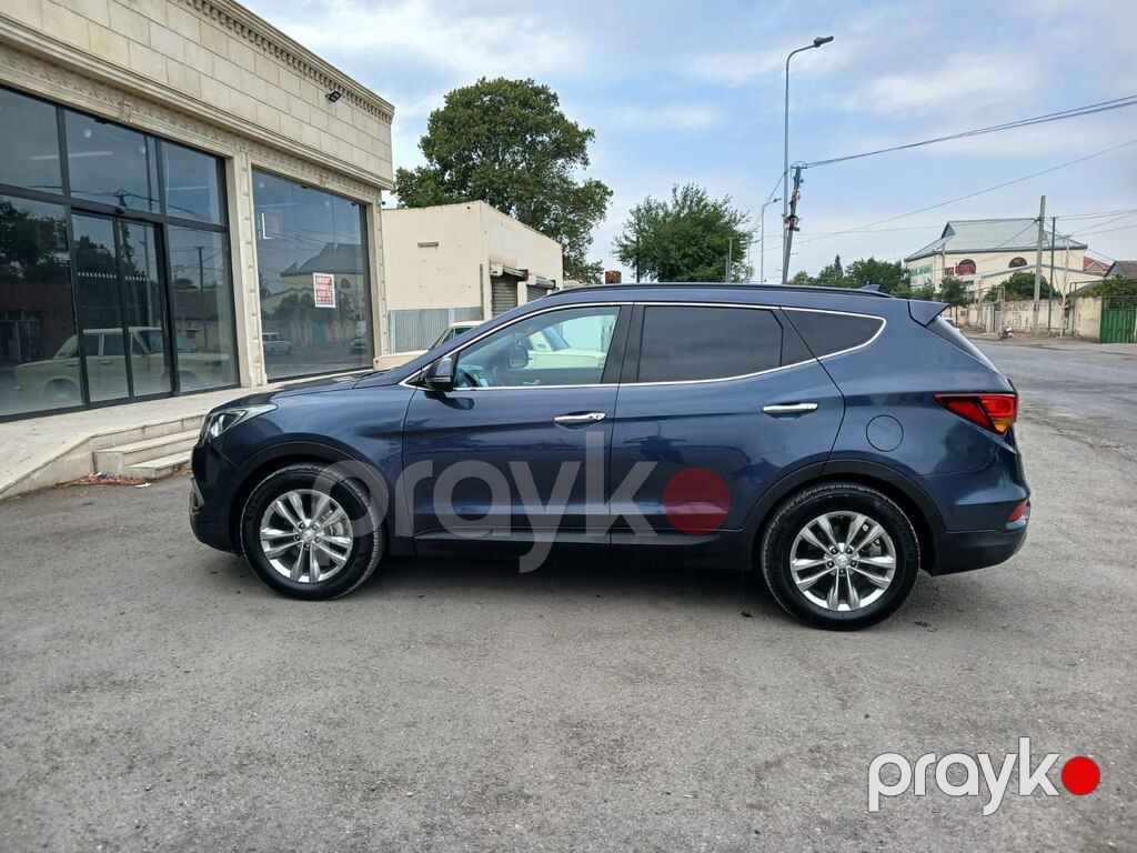 Hyundai Santa Fe, 2.0 L, 2017 il, 176 000 km — Avtomobillər, Bərdə (2)
