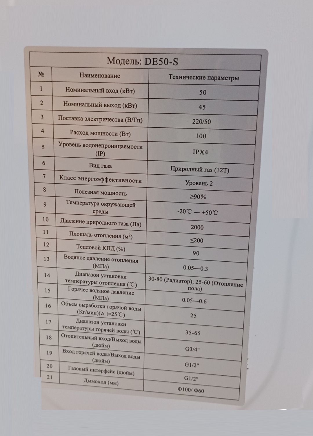 Kombi Decorall DE-S 50 kw — Kombilər, Bakı (12)