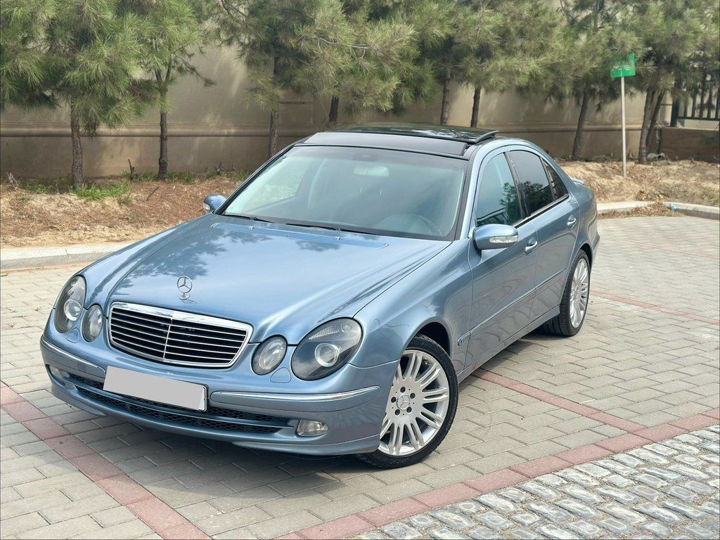 Mercedes E 240, 2.6 L, 2002 il, 298 653 km — Avtomobillər, Bakı (3)