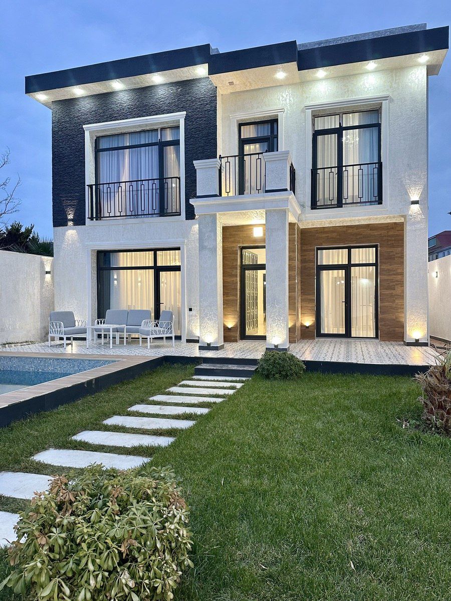 İcarəyə verilir 5 otaqlı həyət evi/bağ evi 200 m² — Ev, villa, Bakı