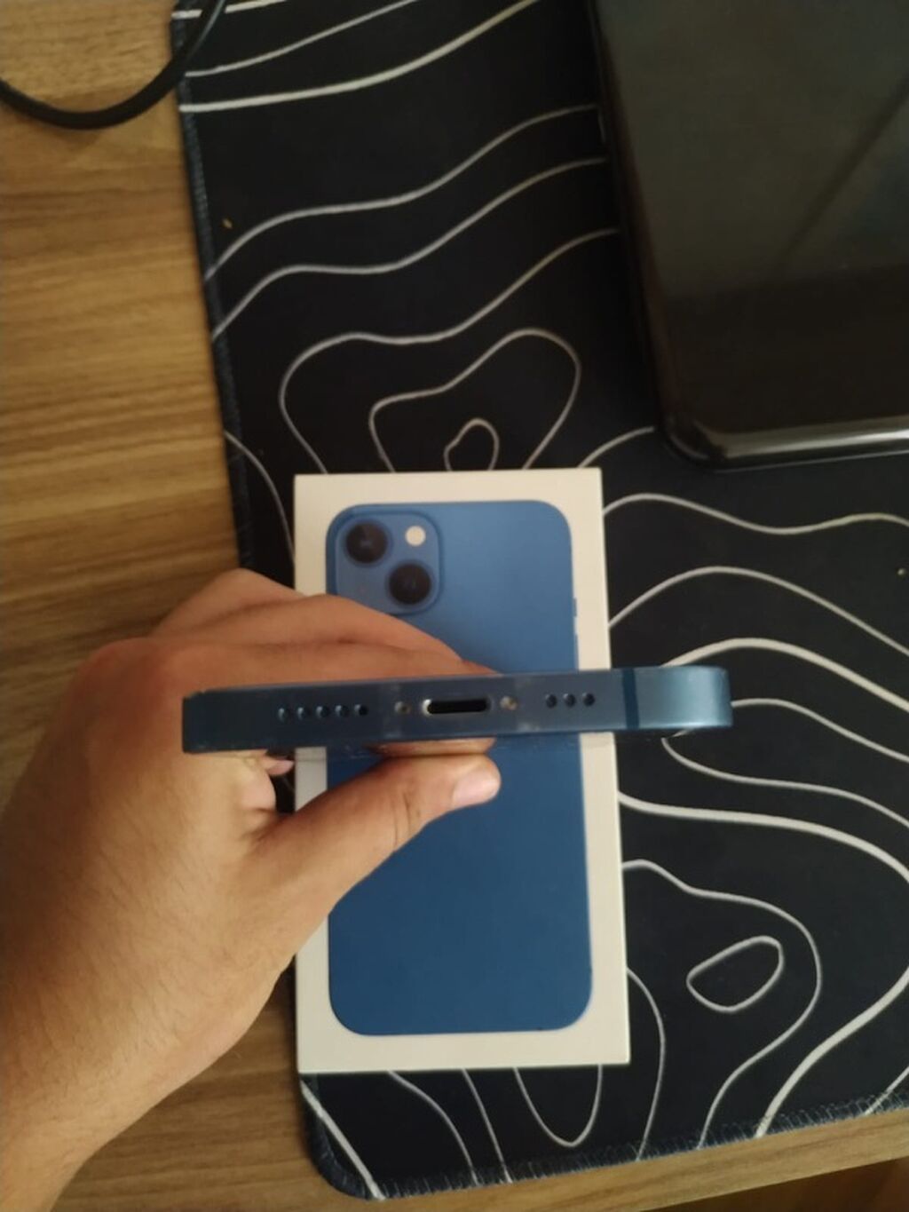 IPhone 13, Mavi, Face ID — Apple iPhone, Bakı (5)