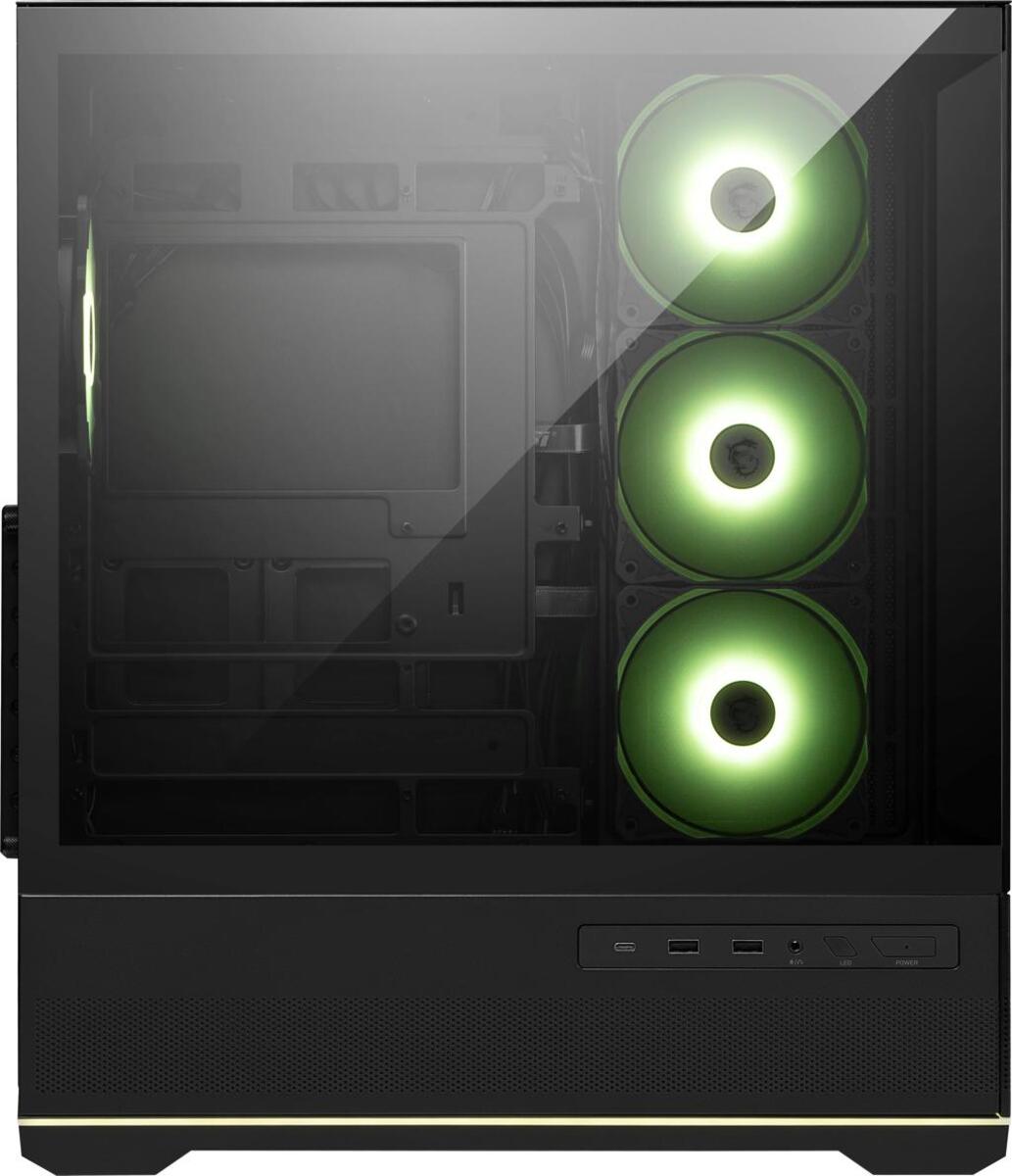 MSI Gaming Case MAG Pano 110R PZ Black ATX — Elektronika, Bakı (3)
