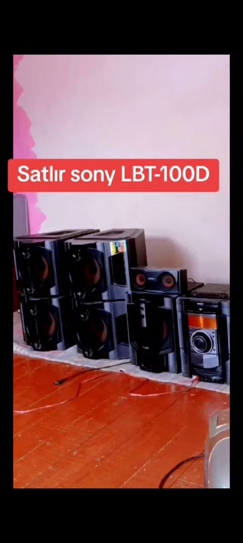 Sony LBT-100D musiqi sistemi - Model: Sony LBT-100D - Komplekt: əsas — Şirvan