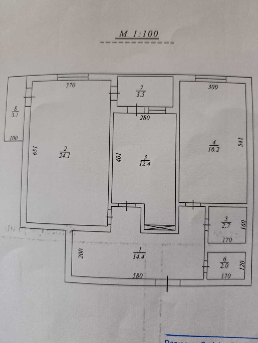 2-otaqlı yeni tikili, A.Kunanbayev küç., 80 m² — Mənzil, Bakı (9)