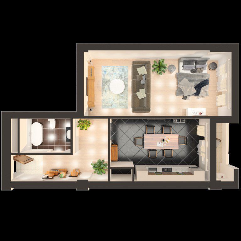 Satılır 2 otaqlı yeni tikili 50.5 m² — Mənzil, Bakı (8)