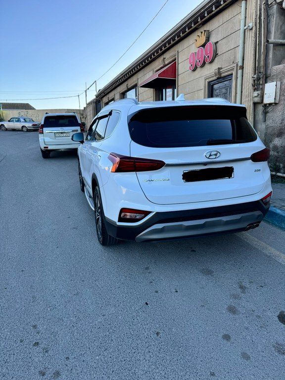 Hyundai Santa Fe, 2.0 L, 2019 il, 236 000 km — Avtomobillər, Bakı (5)