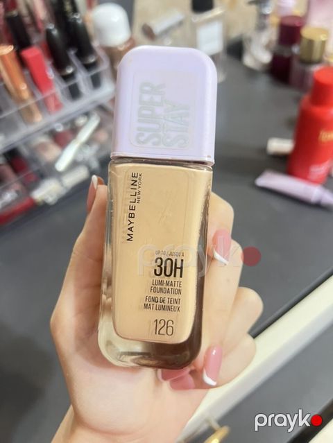 Maybelline New York Super Stay 30H Lumi-Matte Foundation – 126 (Tonal — Bakı