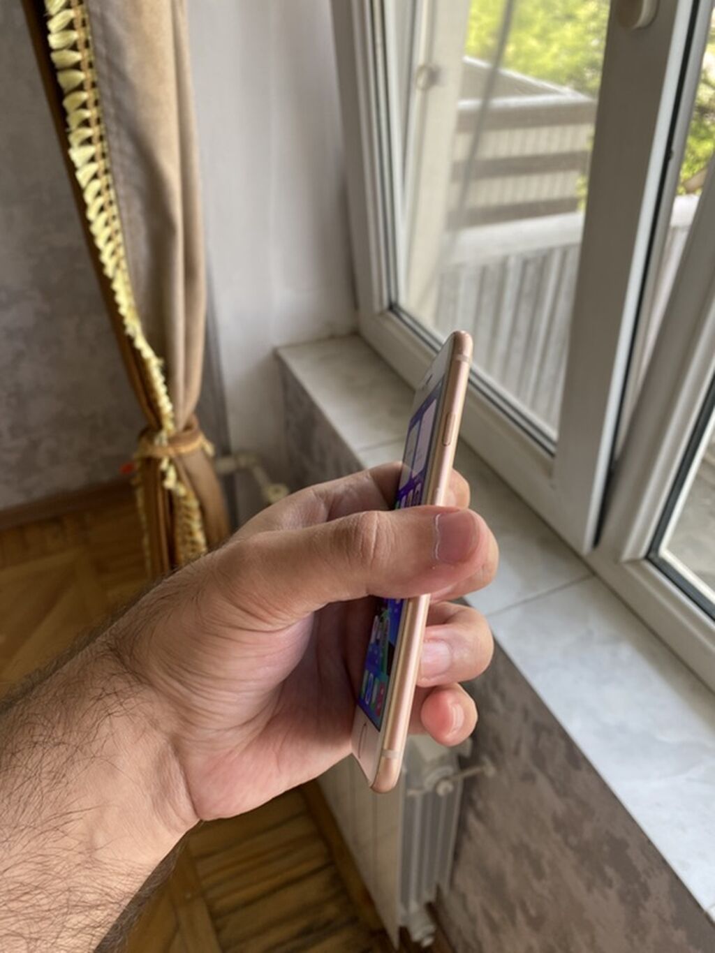 IPhone 8, 64 GB, Qızılı, Barmaq izi — Apple iPhone, Bakı (8)