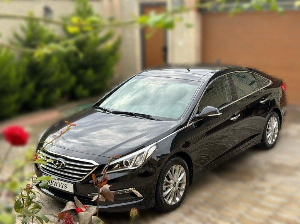 Hyundai Sonata, 2.4 L, 2015 il, 81 000 km — Avtomobillər, Bakı (3)
