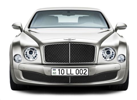 Avtomobil qeydiyyat nişanı - 10-LL-002 — Bakı