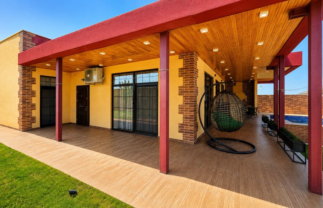 Satılır 4 otaqlı həyət evi/bağ evi 160 m² — Ev, villa, Bakı (4)