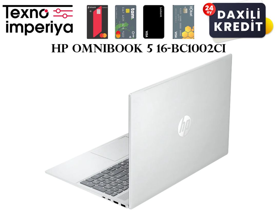 HP OmniBook 5 16-BC1002CI C0EF5EA — Elektronika, Bakı (4)