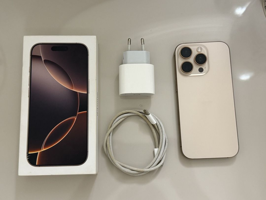 Apple iPhone 16 Pro Desert Titanium 128GB/8GB — Smartfonlar, Bakı (2)