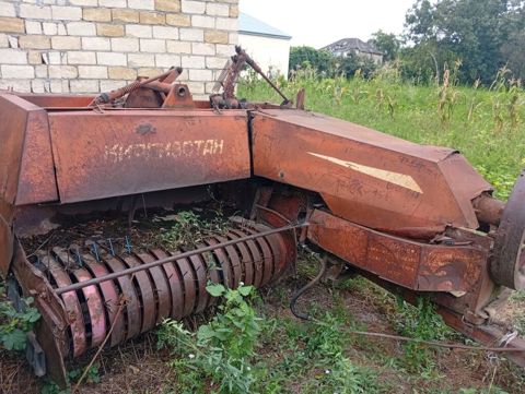 Saman presi – “Ростсельмаш” GP-160 (GПП-Ф-16М tipli kvadrat balya — Şabran