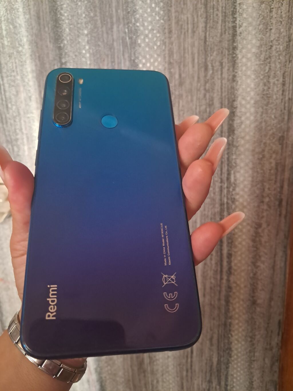Redmi 8, 64 GB, rəng - Mavi, Barmaq izi — Elektronika, Bakı (6)