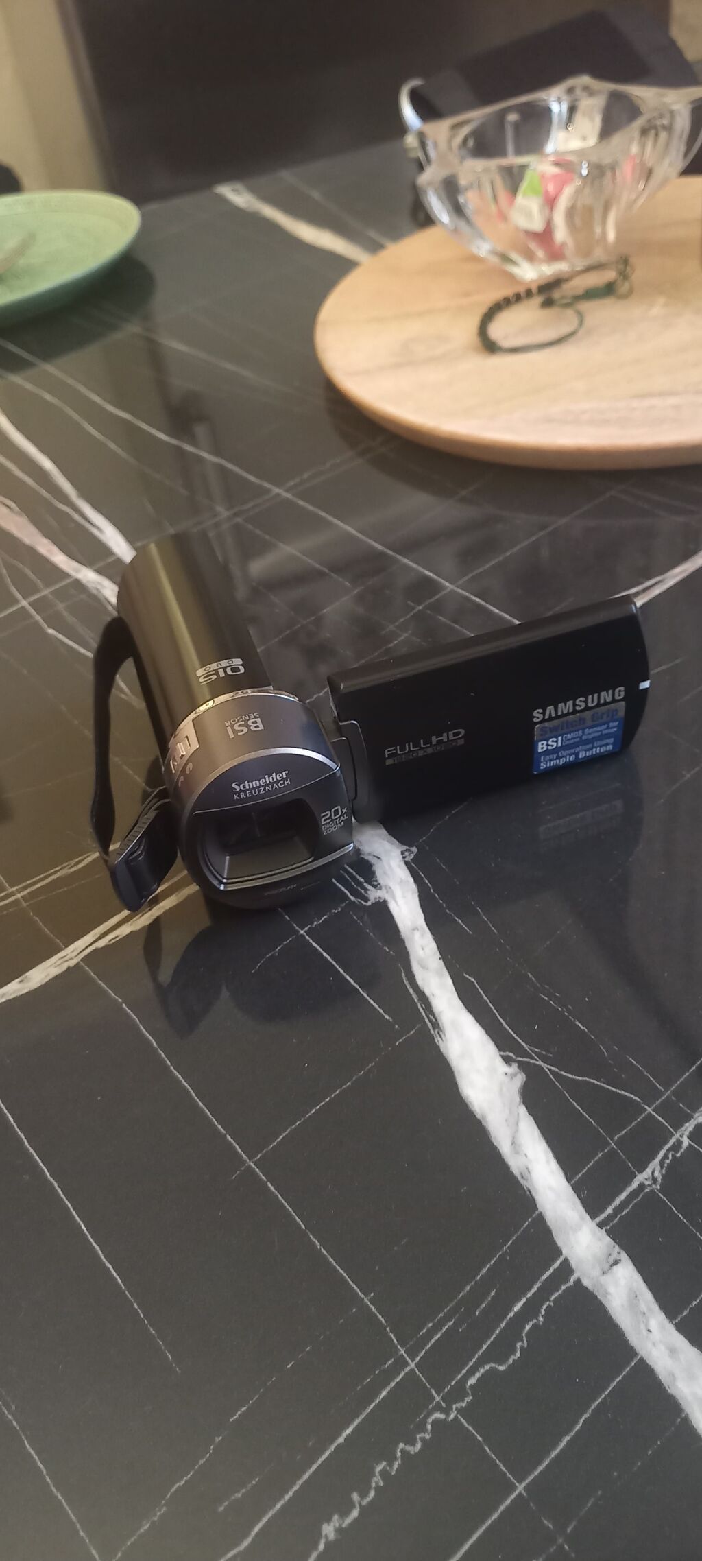Samsung Full HD (1920x1080) rəqəmsal videokamera - Lens: Schneider — Elektronika, Masazır