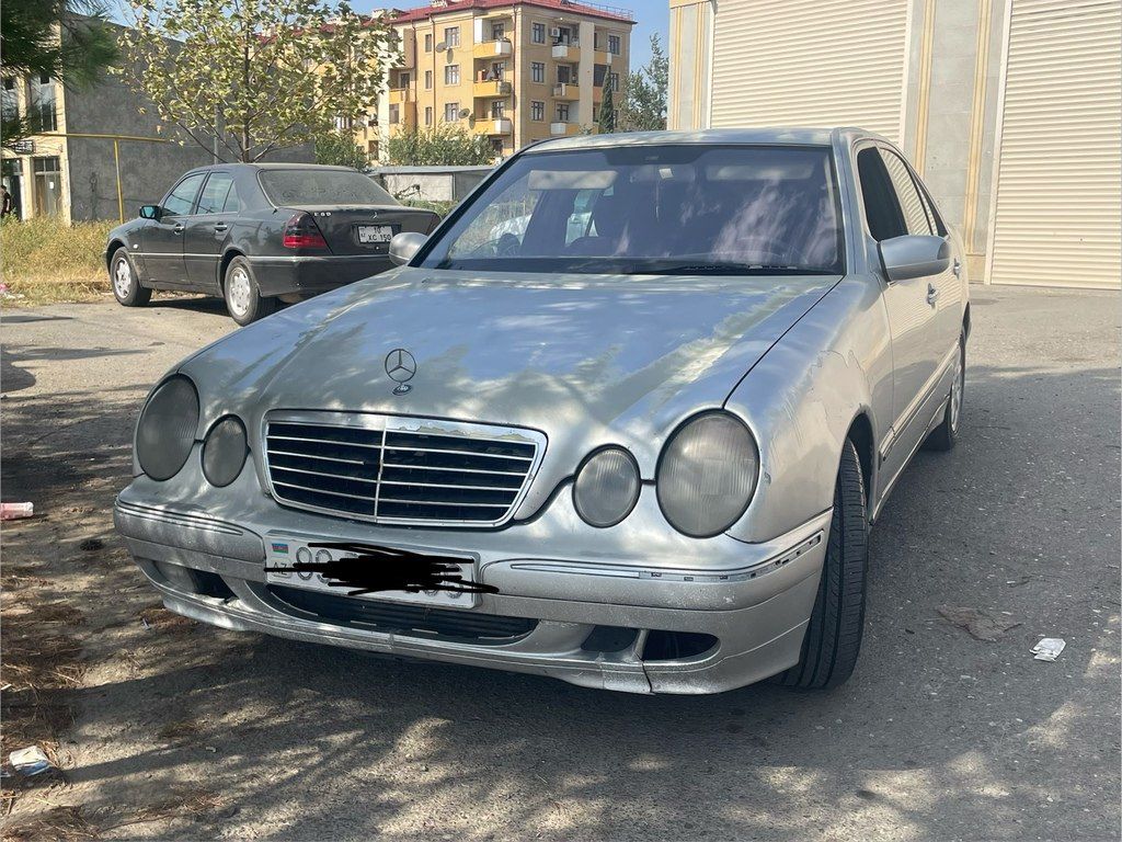 Mercedes E 220, 2.2 L, 1999 il, 450 000 km — Avtomobillər, Goranboy (6)