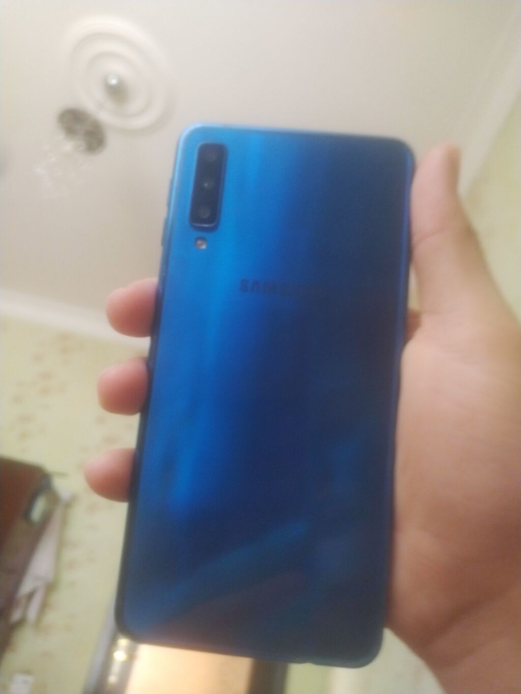Samsung Galaxy A7 2018, 64 GB, rəng - Mavi — Samsung, Bakı (2)