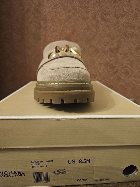Michael Michael Kors (Original 100%) qadın loaferləri – Parker Lug — Bakı
