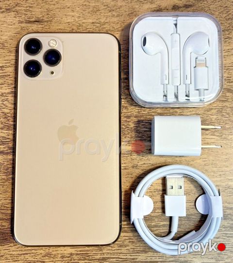 IPhone 11 Pro Max, 256 GB, Qızılı, Face ID