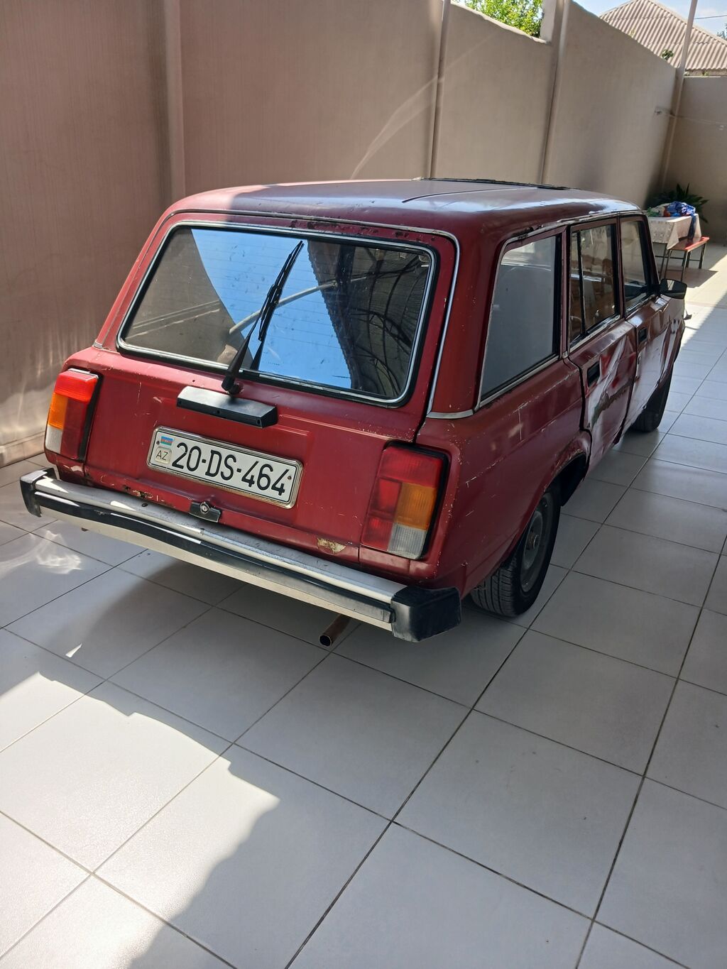 VAZ 2104 universal, qırmızı rəng. - Kuzov: 5 qapılı universal gövdə — Avto, Gəncə (3)