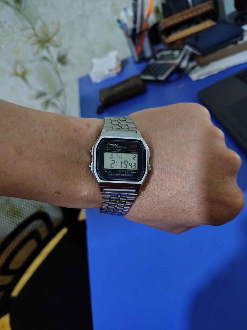İşlənmiş, Qol saatı, Casio, rəng - Gümüşü — Qol saatları, Bakı (7)