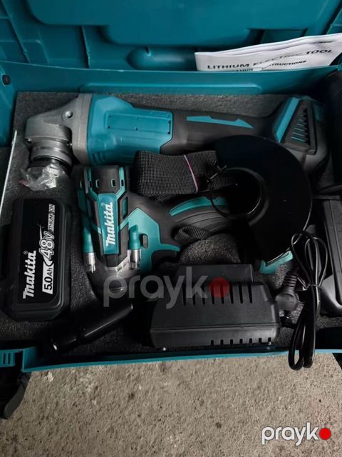 Makita akkumulaytorlu bucaqkəsmə dəsti Məhsul tərkibi — Digah