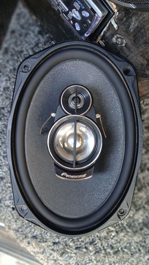 Pioneer TS-A6997S avtomobil akustikası - 6"x9" (16x24 sm) koaksial — Masazır