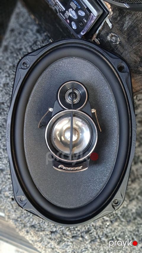 Pioneer TS-A6997S avtomobil akustikası - 6"x9" (16x24 sm) koaksial — Masazır