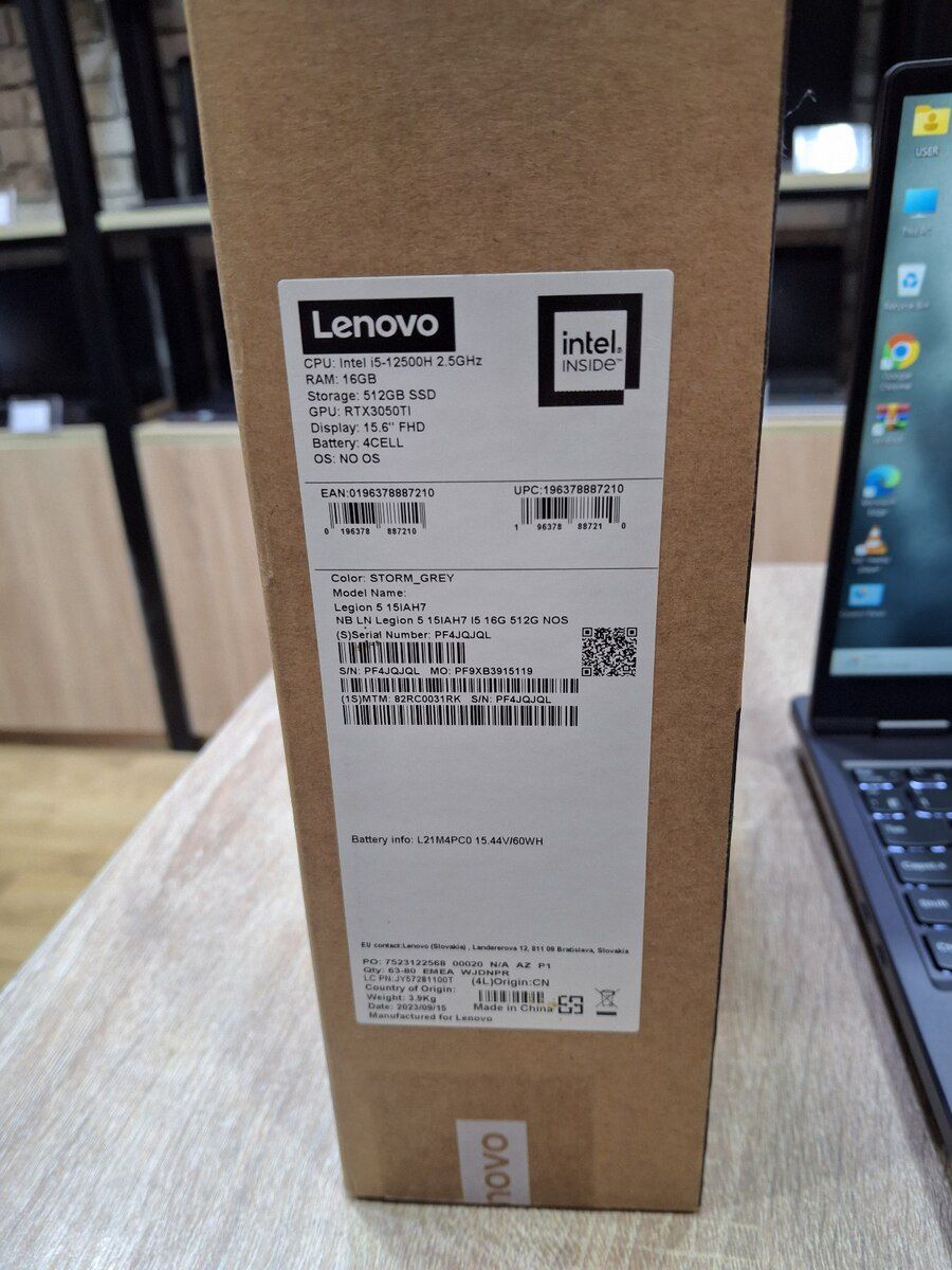 Lenovo Legion 5 i5 12500H Rtx3050Ti 4gb — Elektronika, Bakı (11)