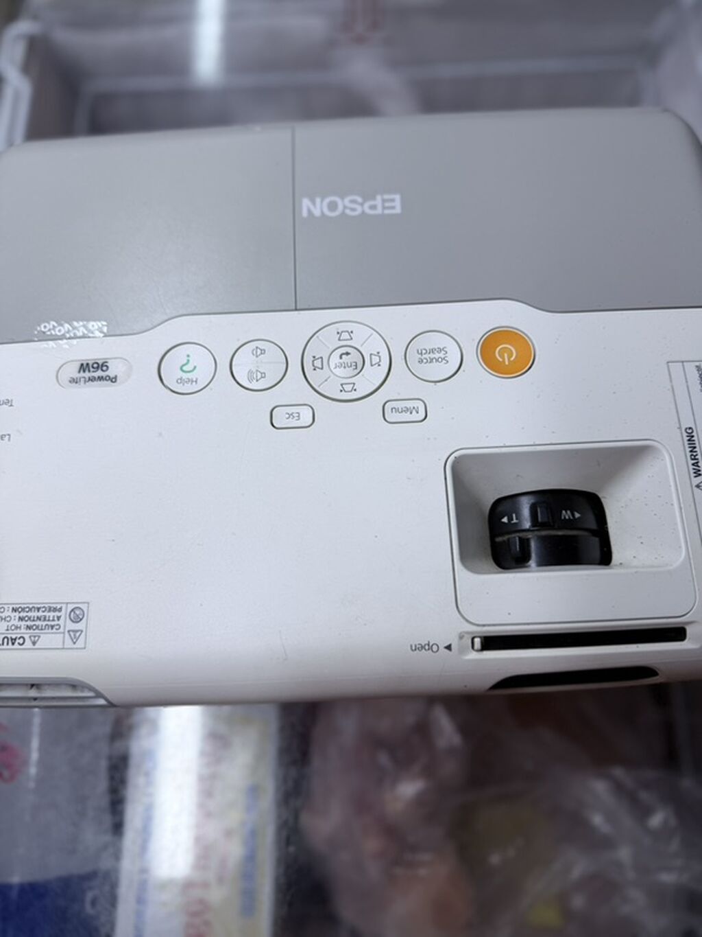 Epson PowerLite 96W proyektor - Brend/model: Epson PowerLite 96W — TV və Video, Güzdək (3)