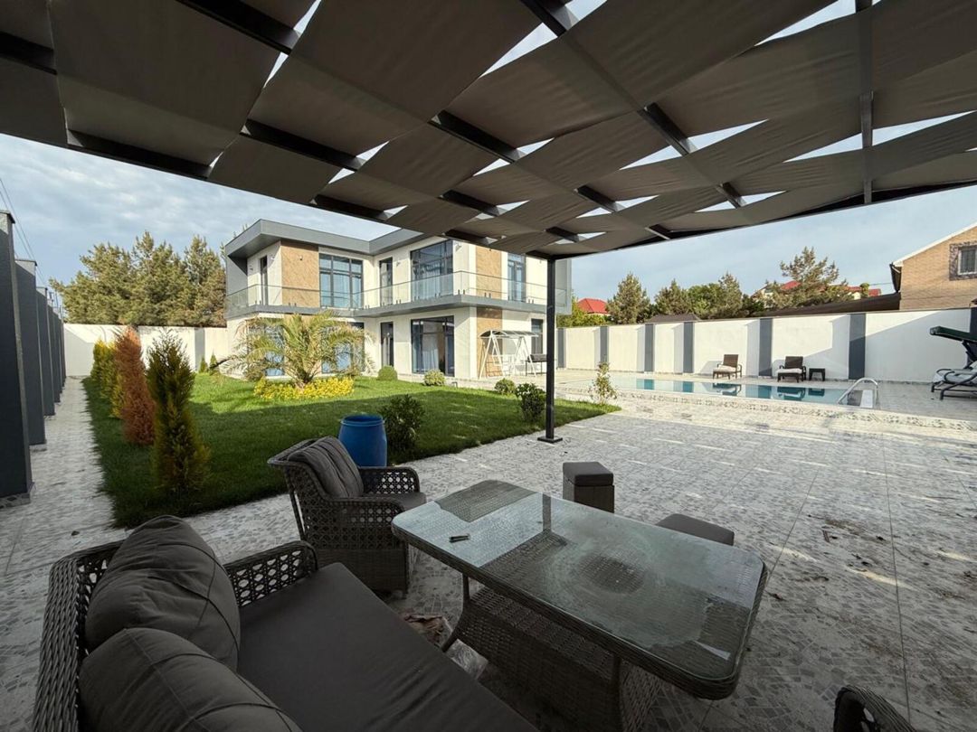 Satılır 5 otaqlı həyət evi/bağ evi 250 m² — Ev, villa, Bakı (4)