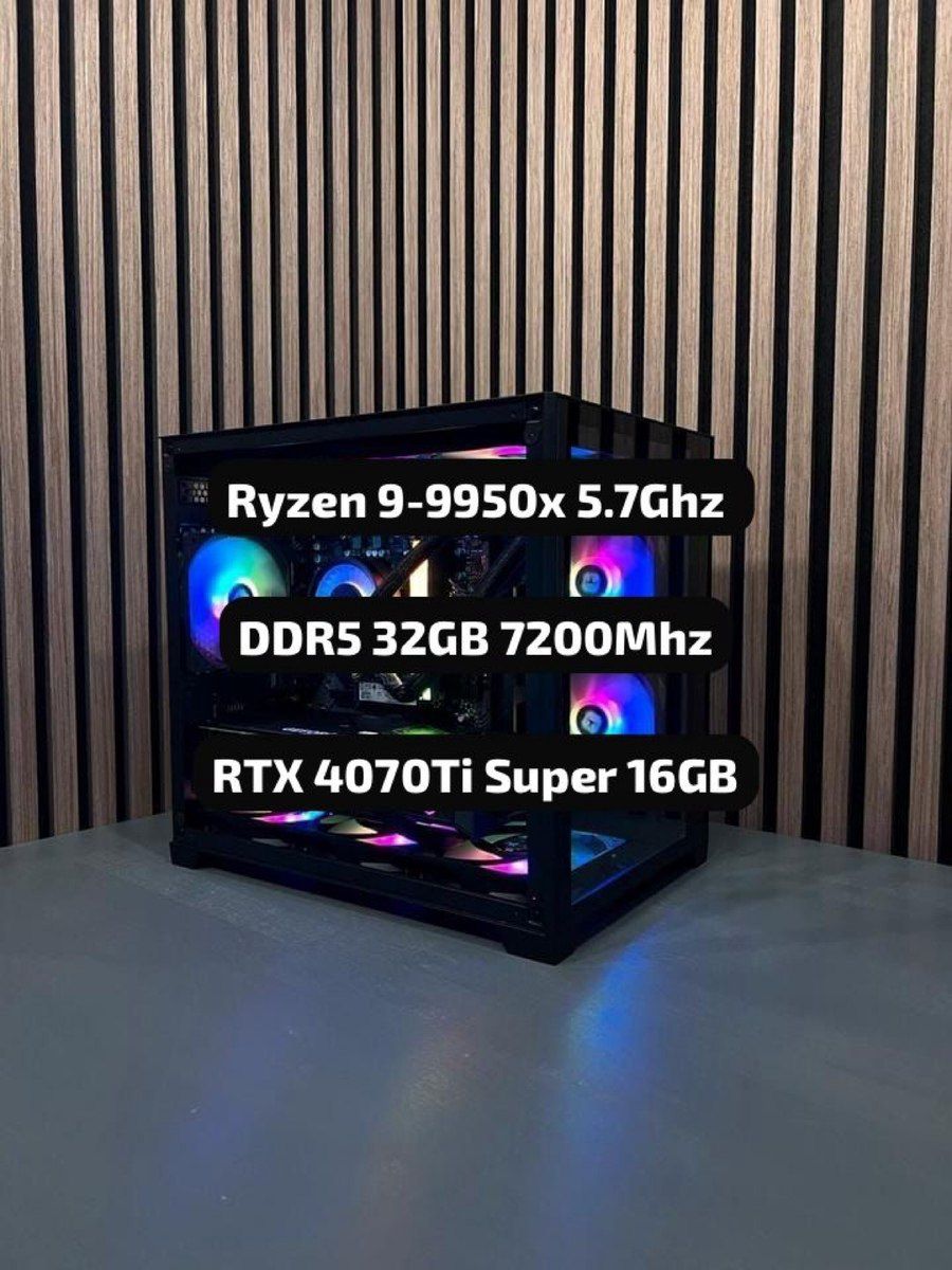 AMD Ryzen 9 Xtreme Gaming Build DDR5 — Masaüstü kompüterlər, Bakı