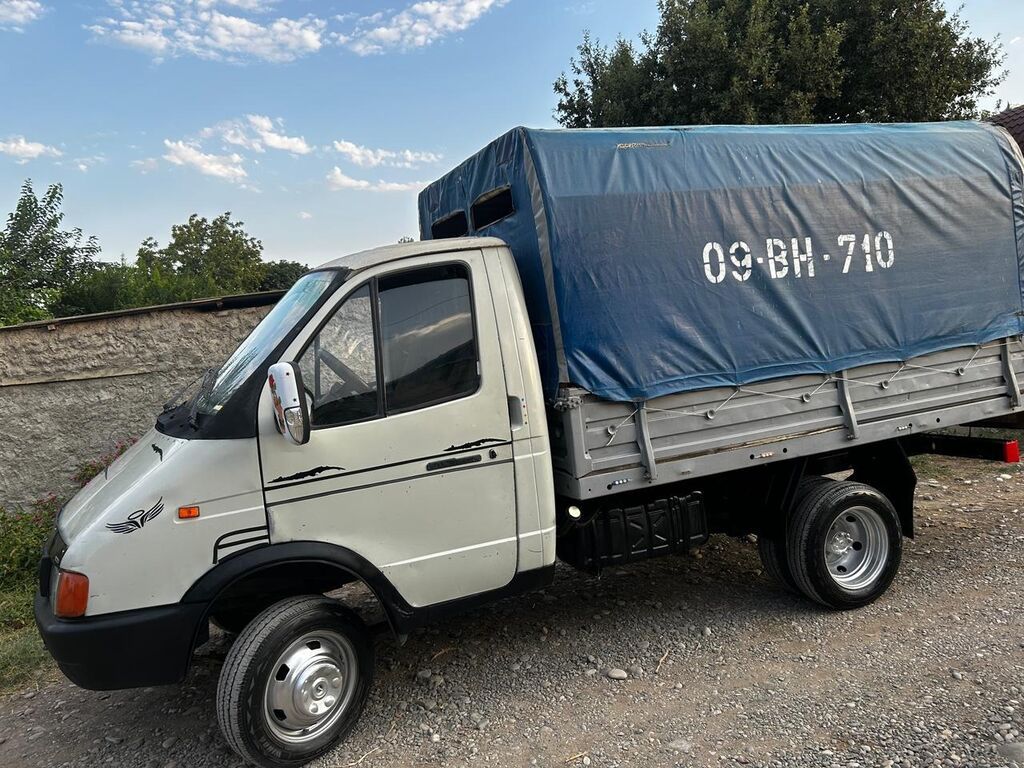 QAZ 33021, 1998 il, motor 2.3 l, Tent, İşlənmiş — Yük maşınları, Bərdə (6)