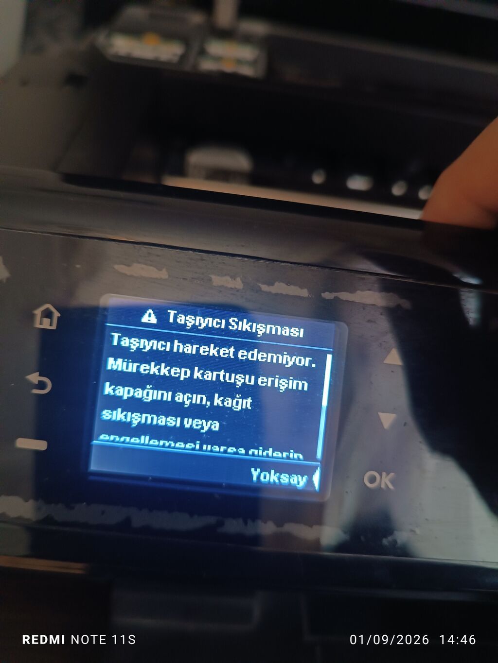 HP DeskJet Ink Advantage 4645 çoxfunksiyalı cihaz Ustaya gedmelidir — Elektronika, Bakı (7)