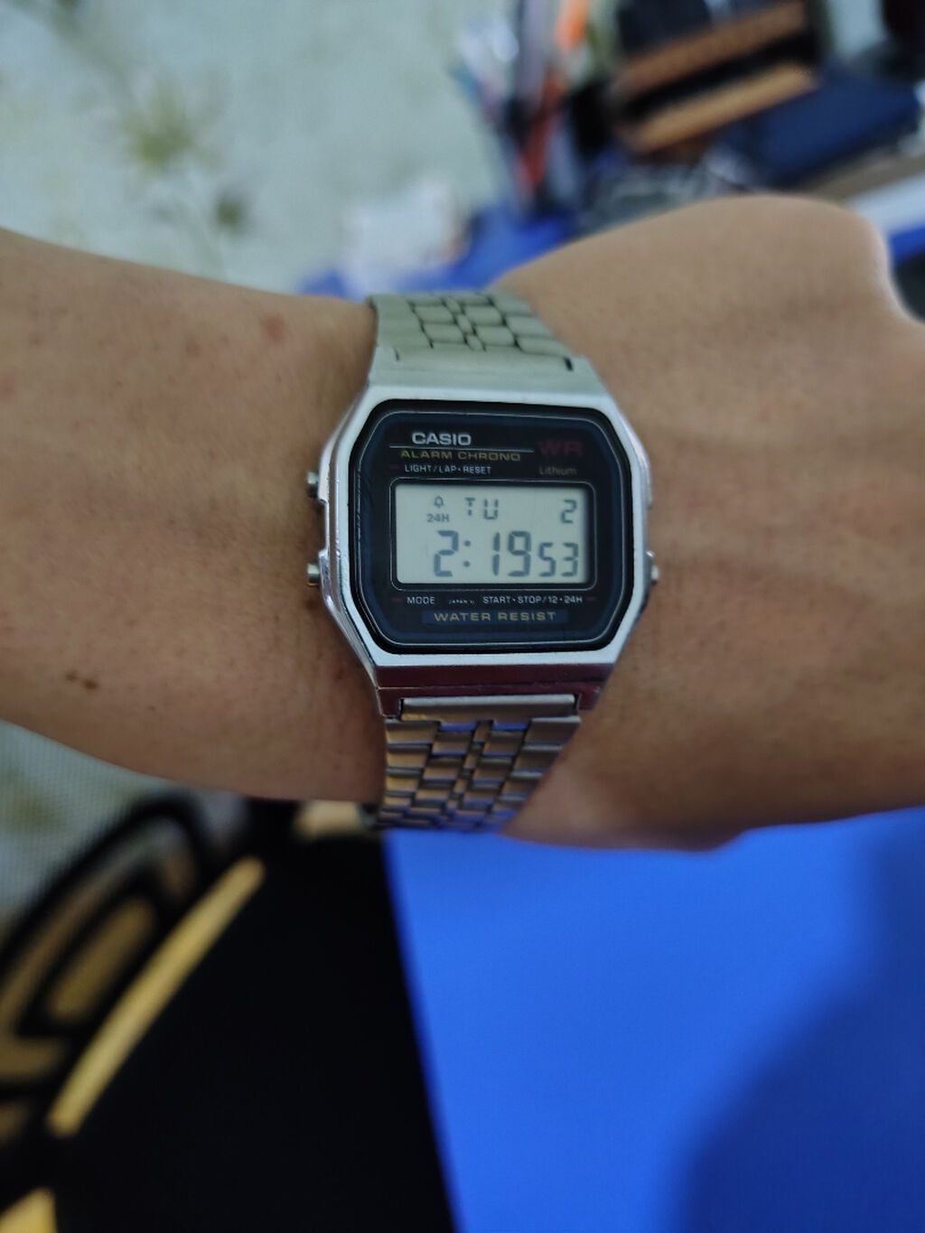 İşlənmiş, Qol saatı, Casio, rəng - Gümüşü — Qol saatları, Bakı (10)