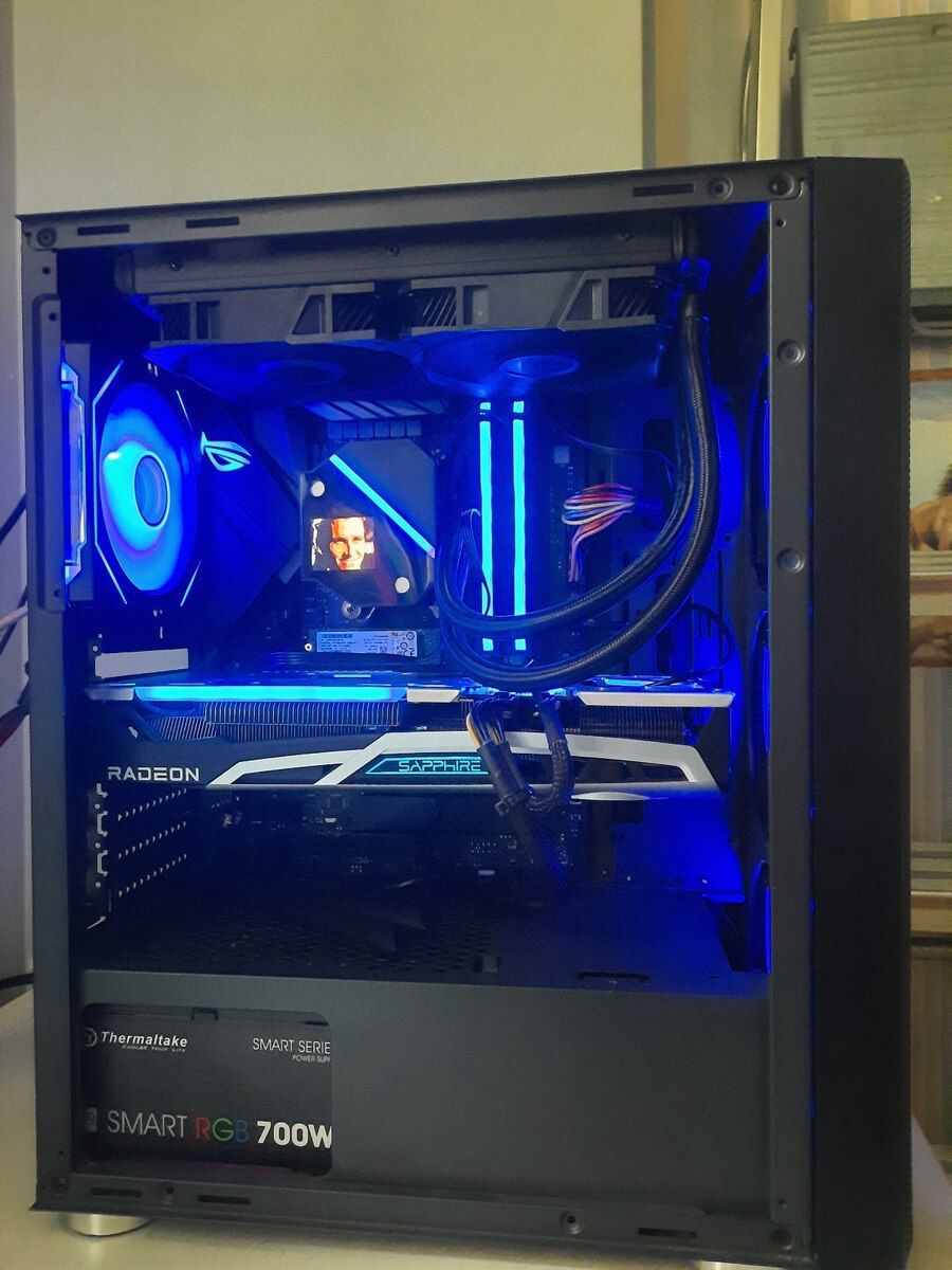 Gaming PC Ryzen 7 RX 6700 XT — Masaüstü kompüterlər, Bakı (6)