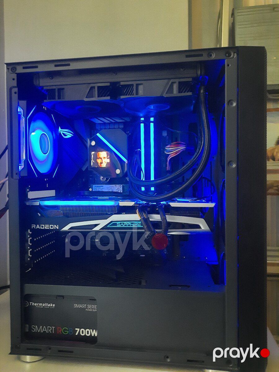 Gaming PC Ryzen 7 RX 6700 XT — Masaüstü kompüterlər, Bakı (6)