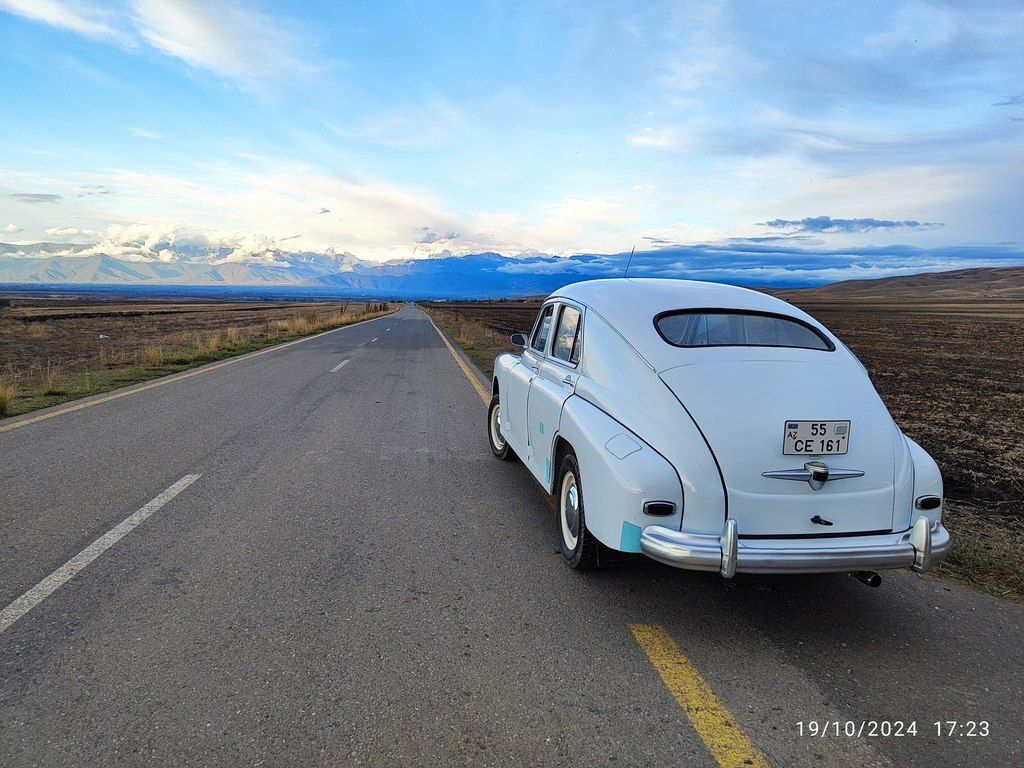 GAZ M-20 "Pobeda", 2.1 L, 1953 il, 100 000 km — Avtomobillər, Şəki (6)