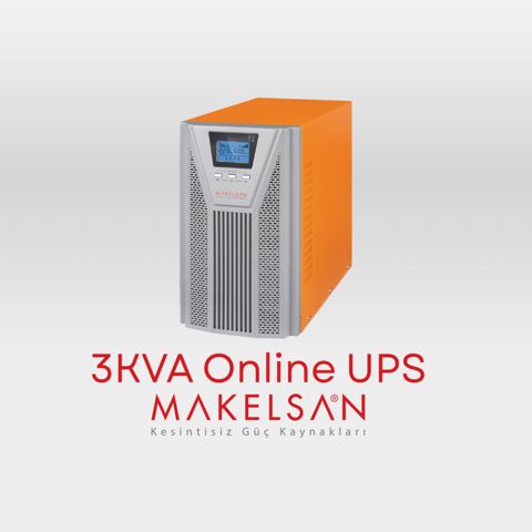 3KVA Online UPS - Makelsan — Bakı