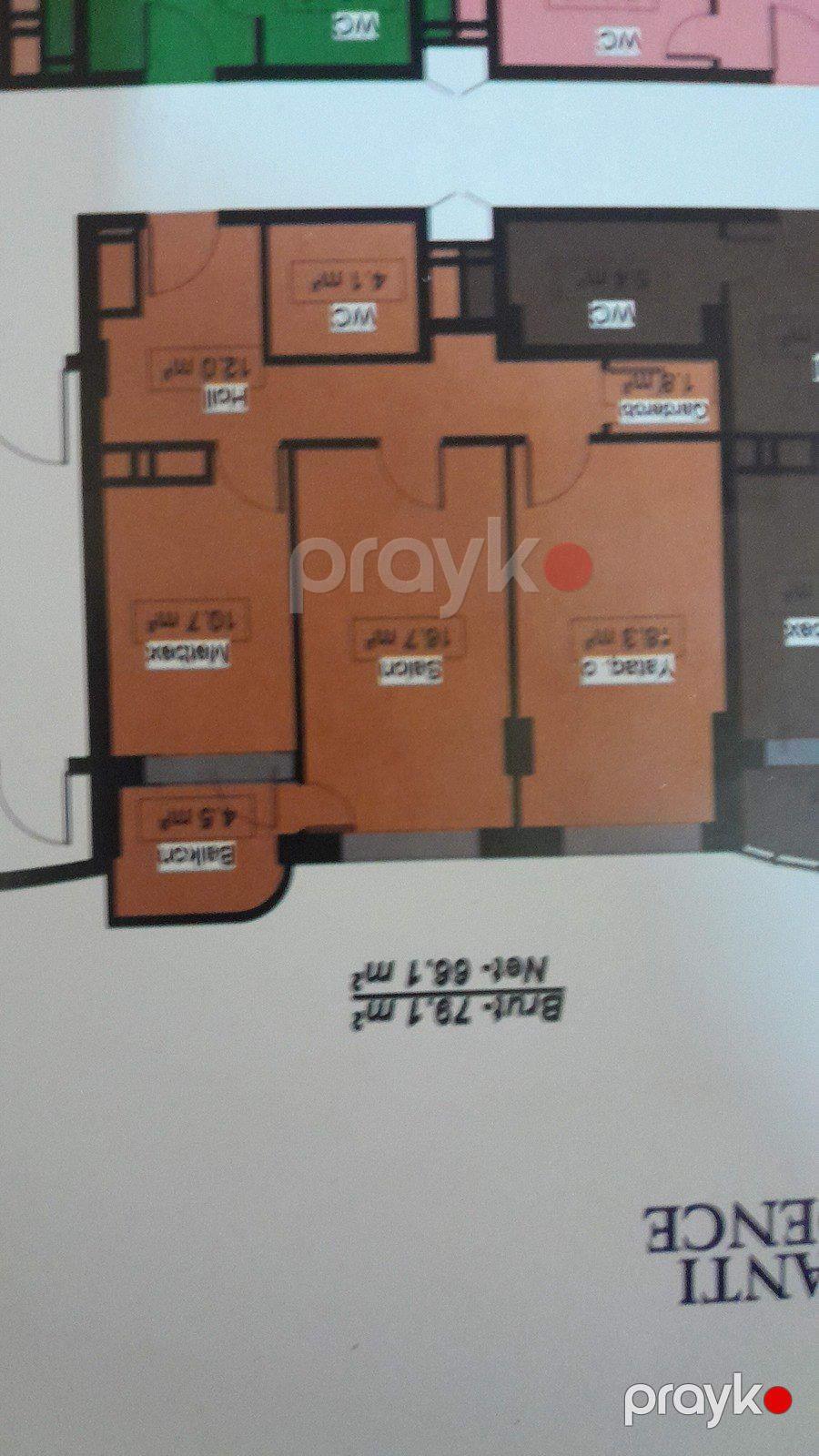 Satılır 2 otaqlı yeni tikili 79.1 m² — Mənzil, Bakı (2)