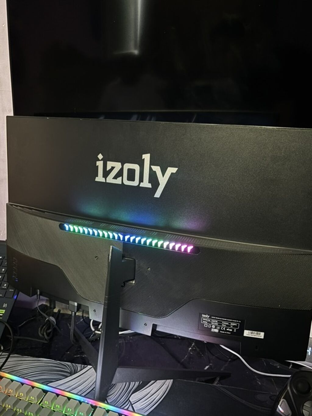 27 nch 240 hz dp ile 144 hdmi ile ips gamming monitor İzoly gaming — Elektronika, Xırdalan (2)