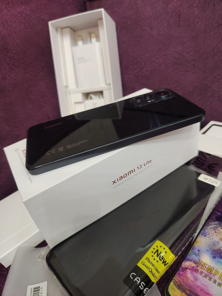 Xiaomi 12 Lite Black 128GB/8GB — Smartfonlar, Bakı (7)
