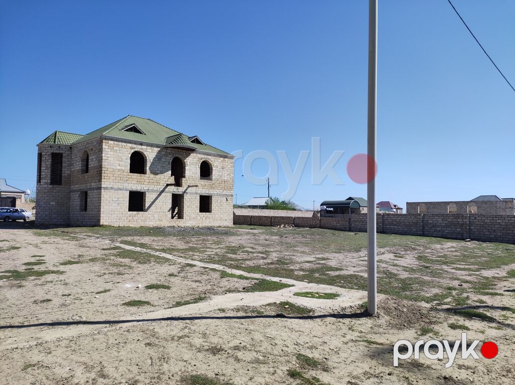 Salam satlir ev qoşa daşla ikinci mertbsne kim ev 12 sotdan ibaret ev — Ev, villa, Bərdə (5)
