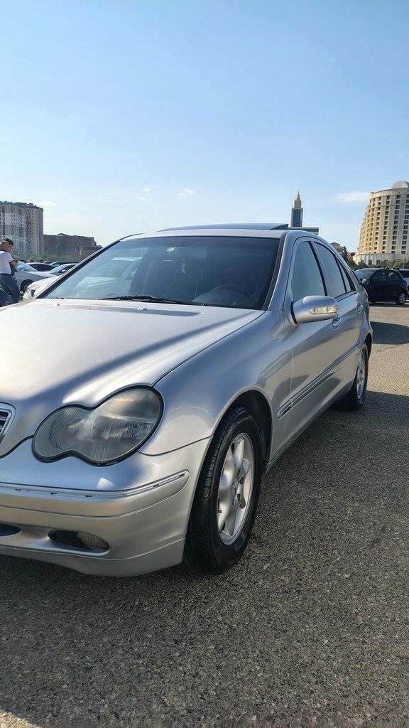Mercedes C 180, 2.0 L, 2001 il, 365 000 km — Avtomobillər, Bakı (7)