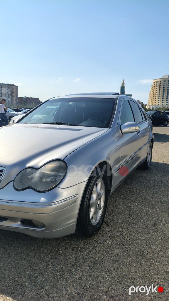 Mercedes C 180, 2.0 L, 2001 il, 365 000 km — Avtomobillər, Bakı (7)